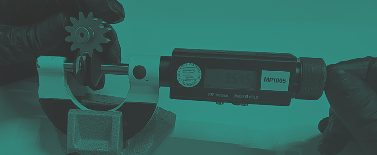 Misura cordale di un ingranaggio